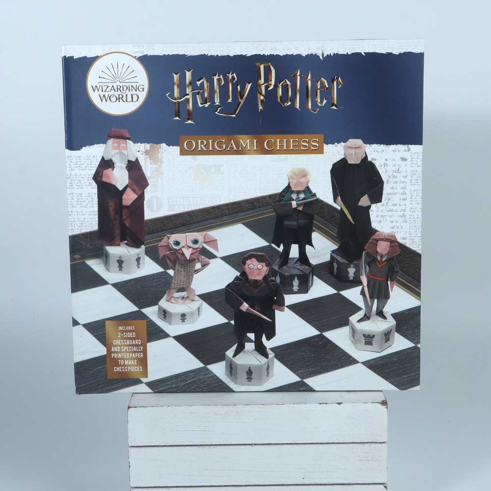 Harry Potter Origami Chess Set & 1000 Piece Great Hall Puzzle Wizarding World